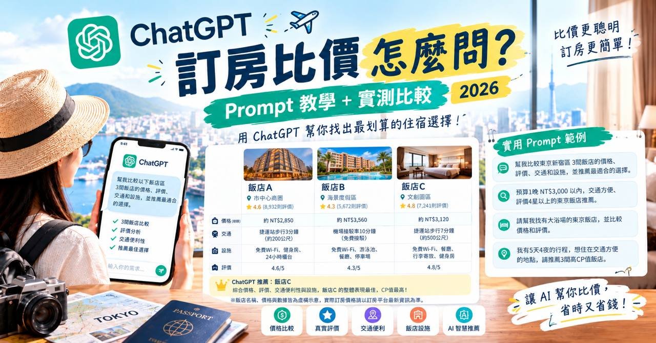 Gemini免費版旅遊規劃額度示意圖