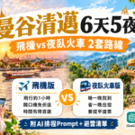 曼谷清邁自由行6天5夜行程規劃